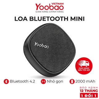 Loa Bluetooth mini Yoobao M1 - Dung lượng 2000mAh - Công suất 3W - Hàng chính hãng - Bảo hành 12 tháng 1 đổi 1 thumbnail