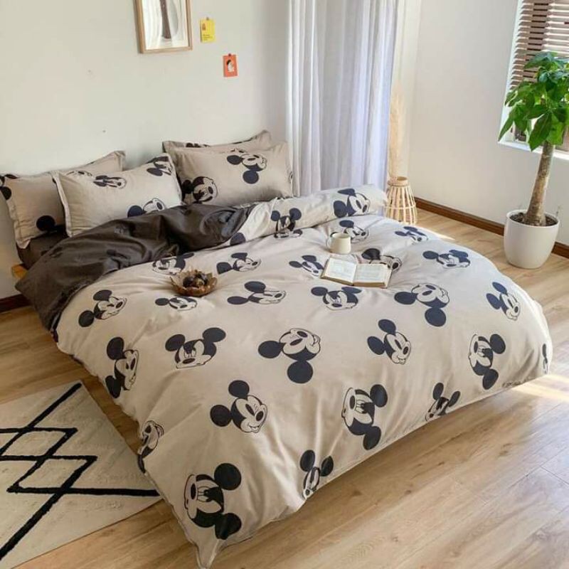 bộ chăn ga Mickey