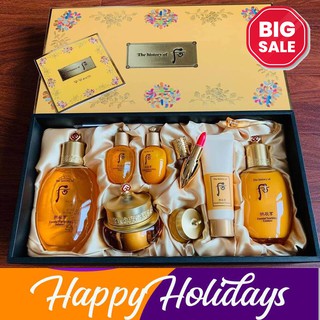 Set Whoo vàng dưỡng da 6 món Hàn Quốc chính hãng - Giảm giá 50