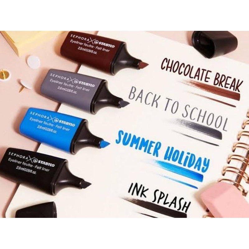 (Hàng Mới Về) Bút Kẻ Mắt Sephora X Stabilo Lấp Lánh Dành Cho Các Trường Học