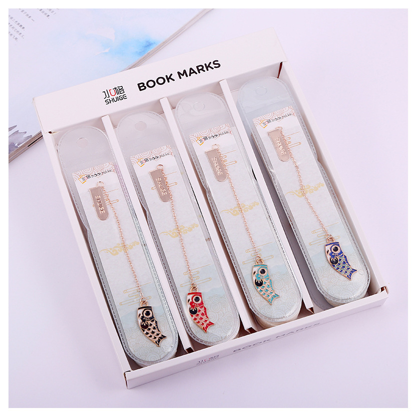 Dây Đánh Dấu Sách Hình Cá Chép Sáng Tạo Độc Đáo