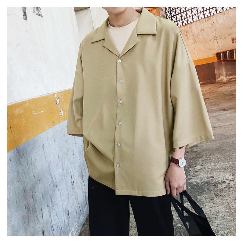 Sơ Mi Tay Lỡ Oversize KING Unisex TSP | BigBuy360 - bigbuy360.vn