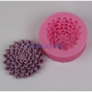 Khuôn cúc hoàng gia 4d khuôn rau câu silicon chất lượng cao