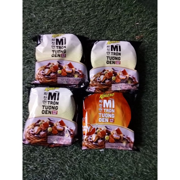 Mì tương đen cay, không cay