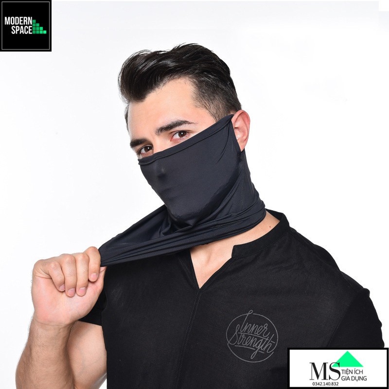 Khăn che mặt Ninja - Khăn trùm đi Xe máy ĐI Phượt KÍN ĐẦU CHỐNG BỤI CHỐNG RÉT GD-092