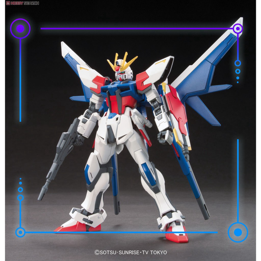 Mô hình lắp ráp HG Build Strike Gundam Full Package