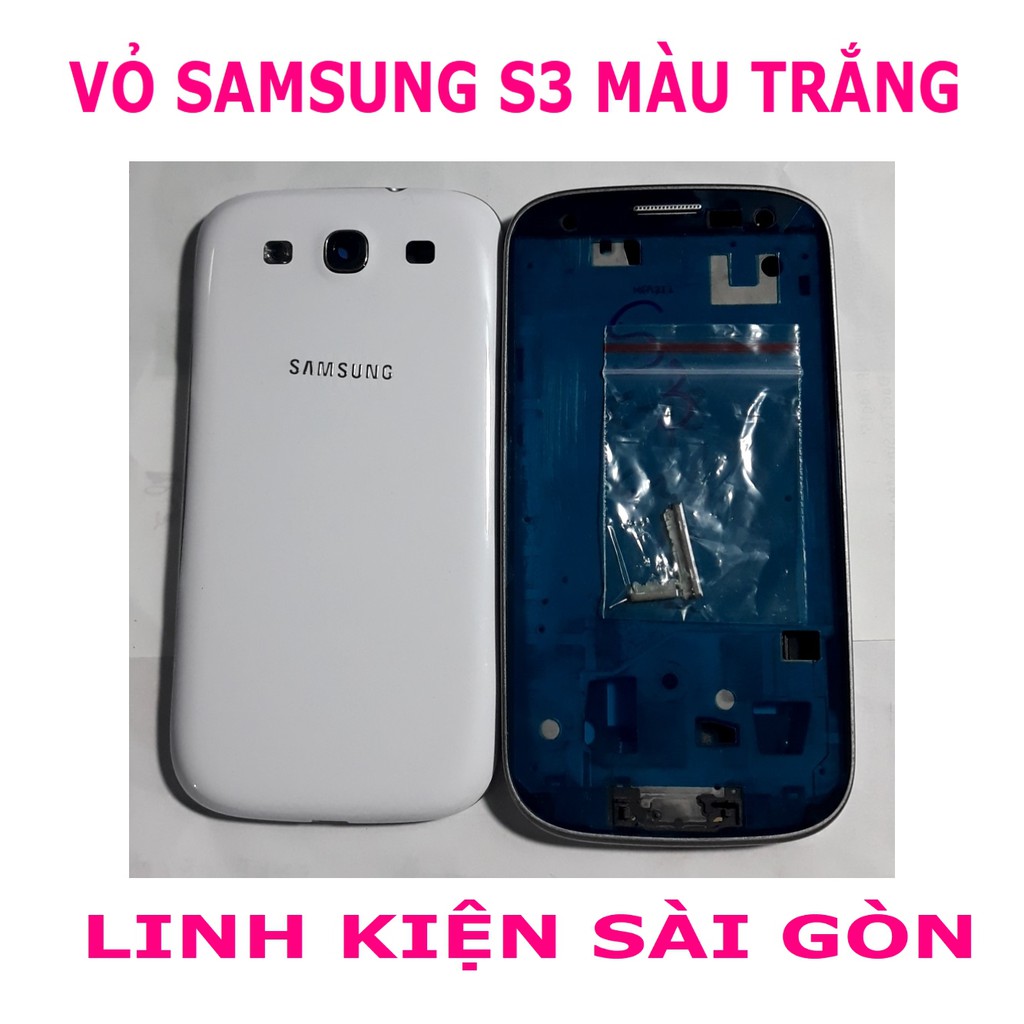VỎ SAMSUNG S3 MÀU TRẮNG