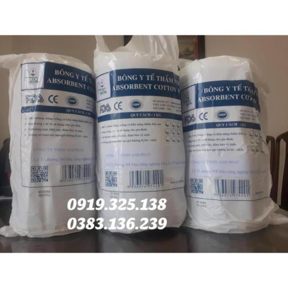Bông y tế 1kg - Alpha
