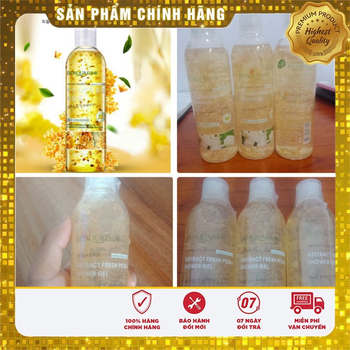 Sữa tắm dưỡng trắng tự nhiên BIOAQUA hương nhài (250ml)