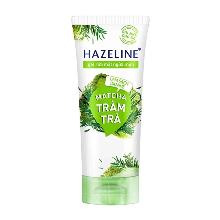 Sữa Rửa Mặt Sáng Da Hazeline Matcha Lựu Đỏ