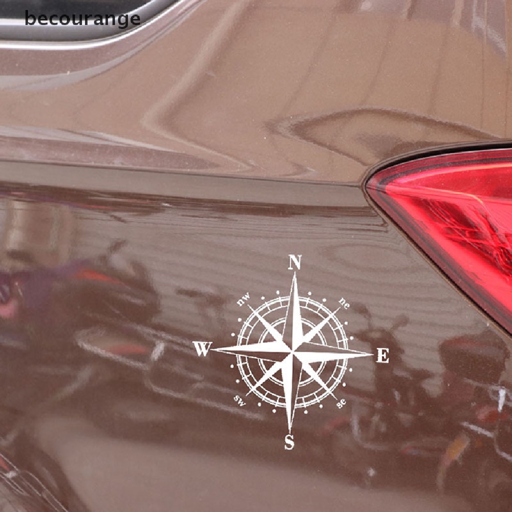 Miếng Dán Trang Trí Xe Hơi Hình La Bàn Kích Thước 15cm x