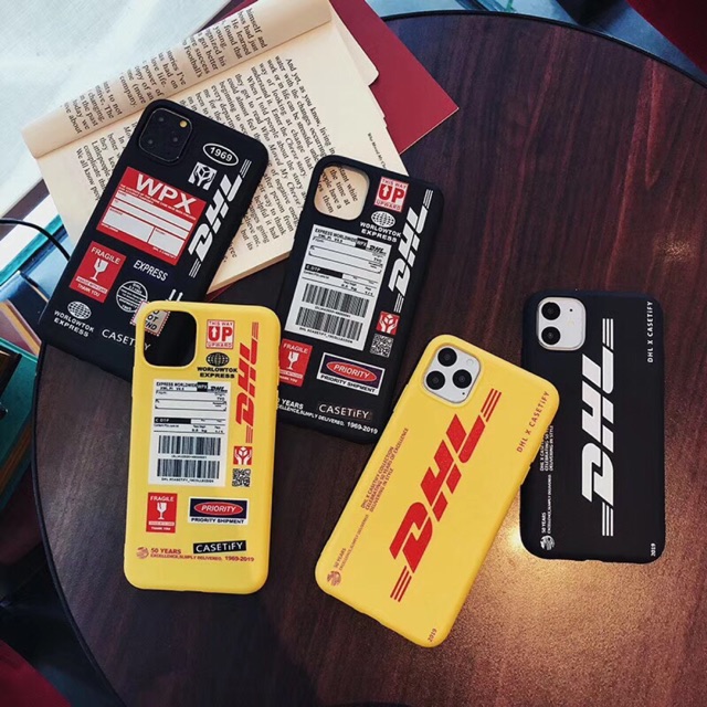 ỐP LƯNG DHL ĐEN/VÀNG