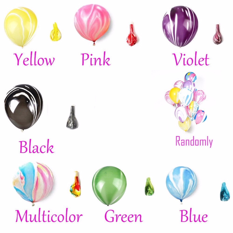 Set 10 Bong Bóng Cao Su Trang Trí Tiệc