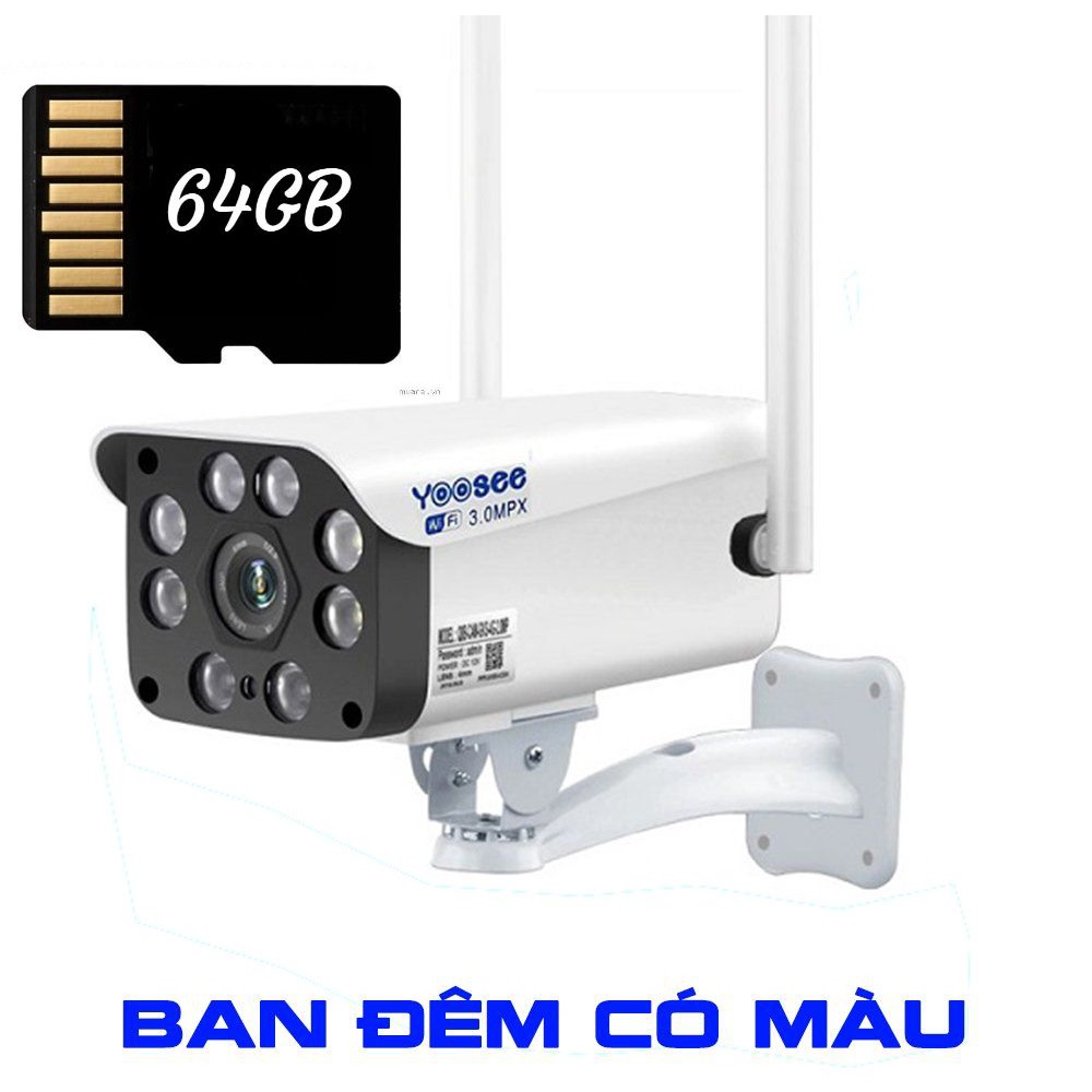 Camera Wifi Yoosee Ngoài Trời Full HD Đàm Thoại 2 Chiều
