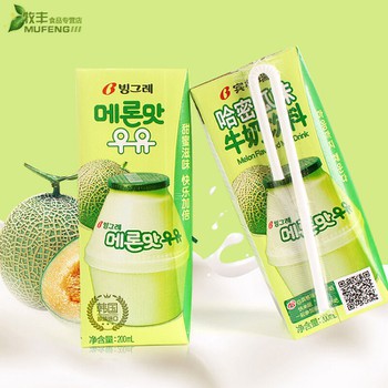 Sữa Dưa lưới Binggrae Hộp 200ml