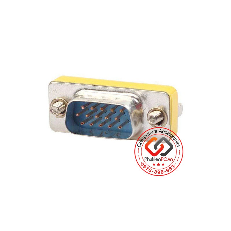 Đầu nối cáp VGA đực-đưc (male to male)