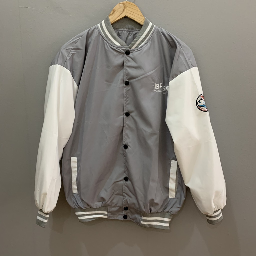 Áo Khoác Dù Bomber Nam Nữ Thêu Chữ BADGE 2 size L XL AK153 Unisex | BigBuy360 - bigbuy360.vn