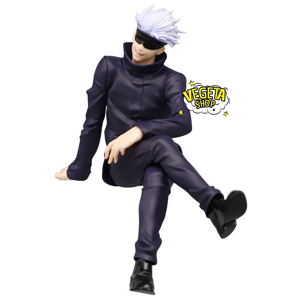 Mô hình Gojo Satoru ngồi - Jujutsu Kaisen - Chú thuật hồi chiến - Chú thuật sư Gojo Satoru - Kích thước 13*13cm - Box