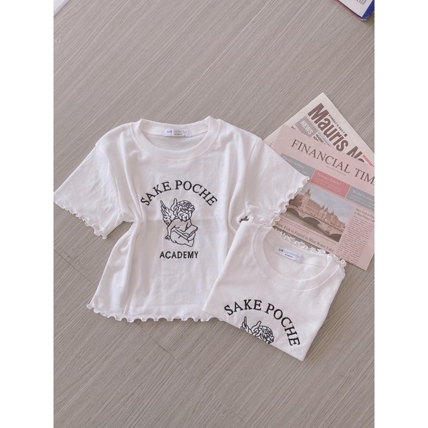 ÁO CROPTOP THÊU HÌNH