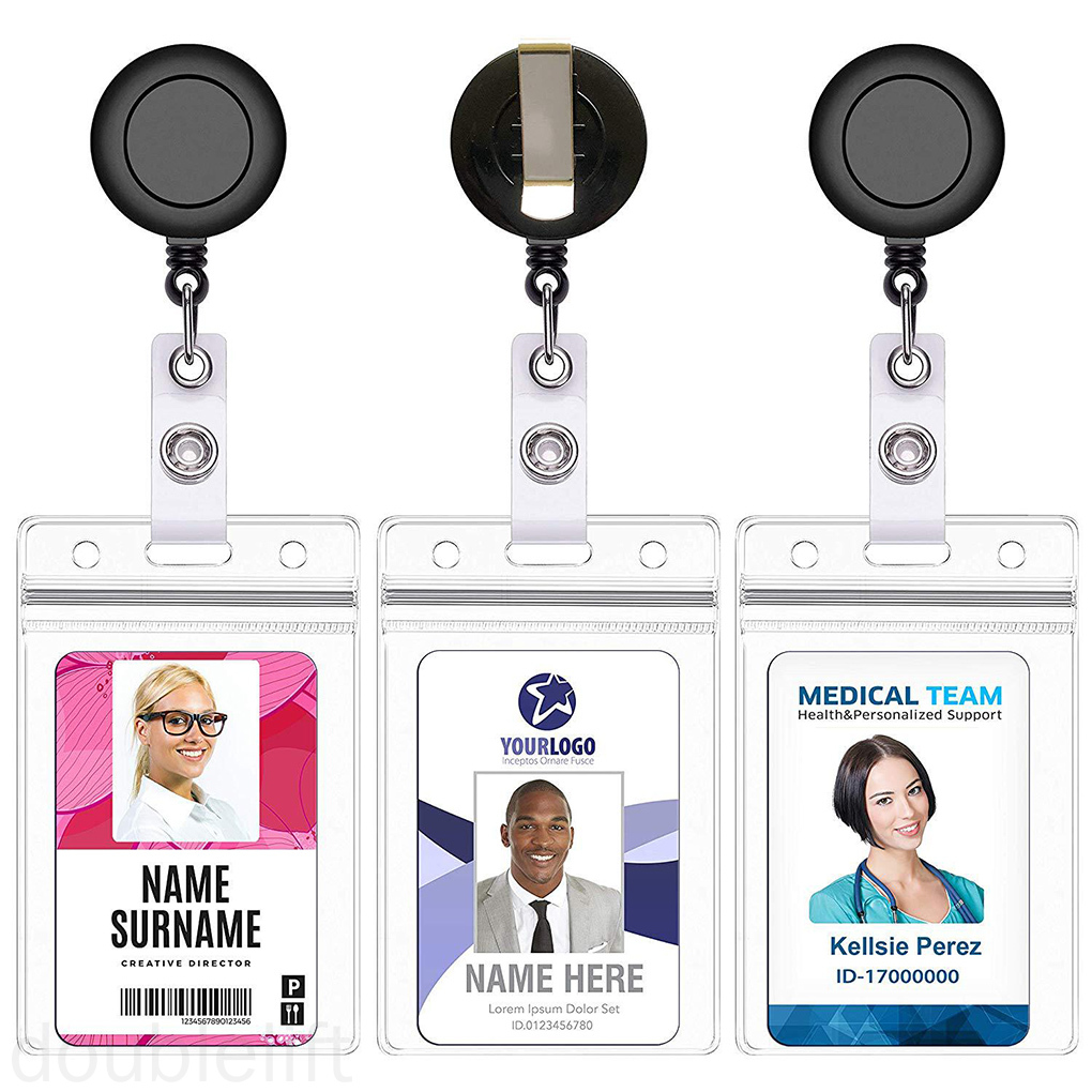 Kẹp dây đeo thẻ đa dụng tiện lợi