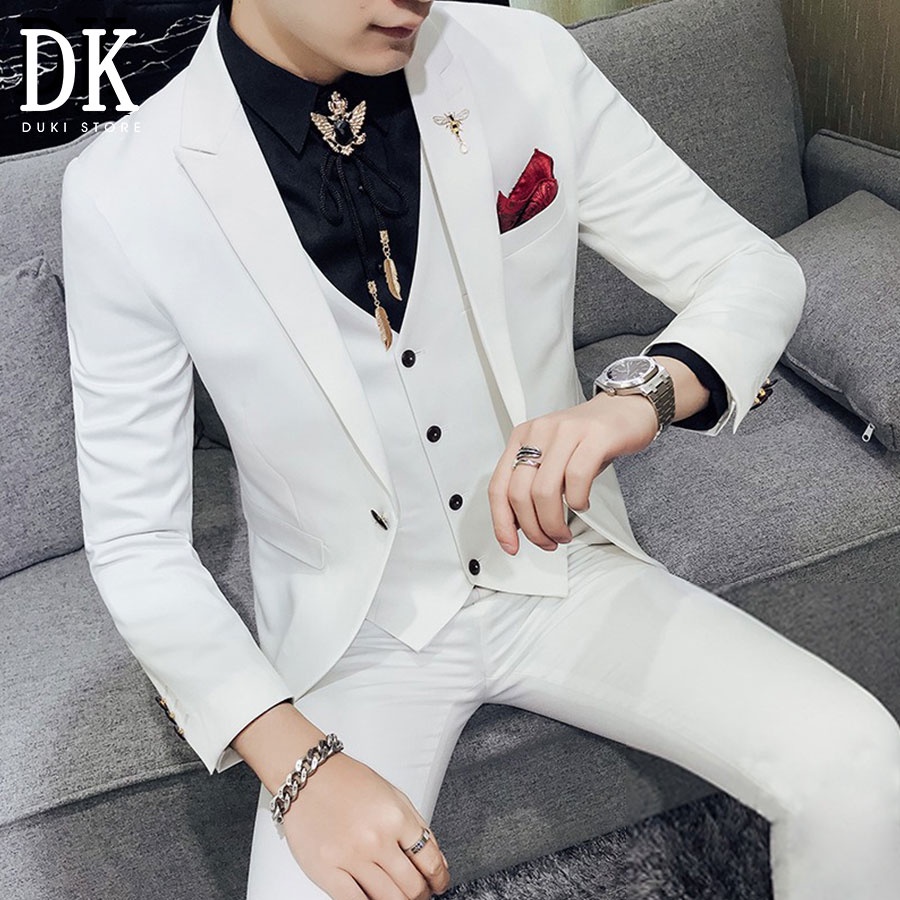 Bộ vest nam Hàn Quốc cao cấp giá tại xưởng - DUKI STORE