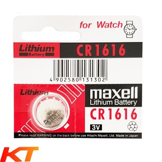 Pin CR1616 Maxell lithium Made in japan ( chính hãng).
