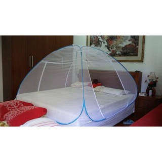 Màn Chụp Không Đáy Tự Bung Chống Muỗi Cao Cấp, màn tự bung tiện dụng bền,