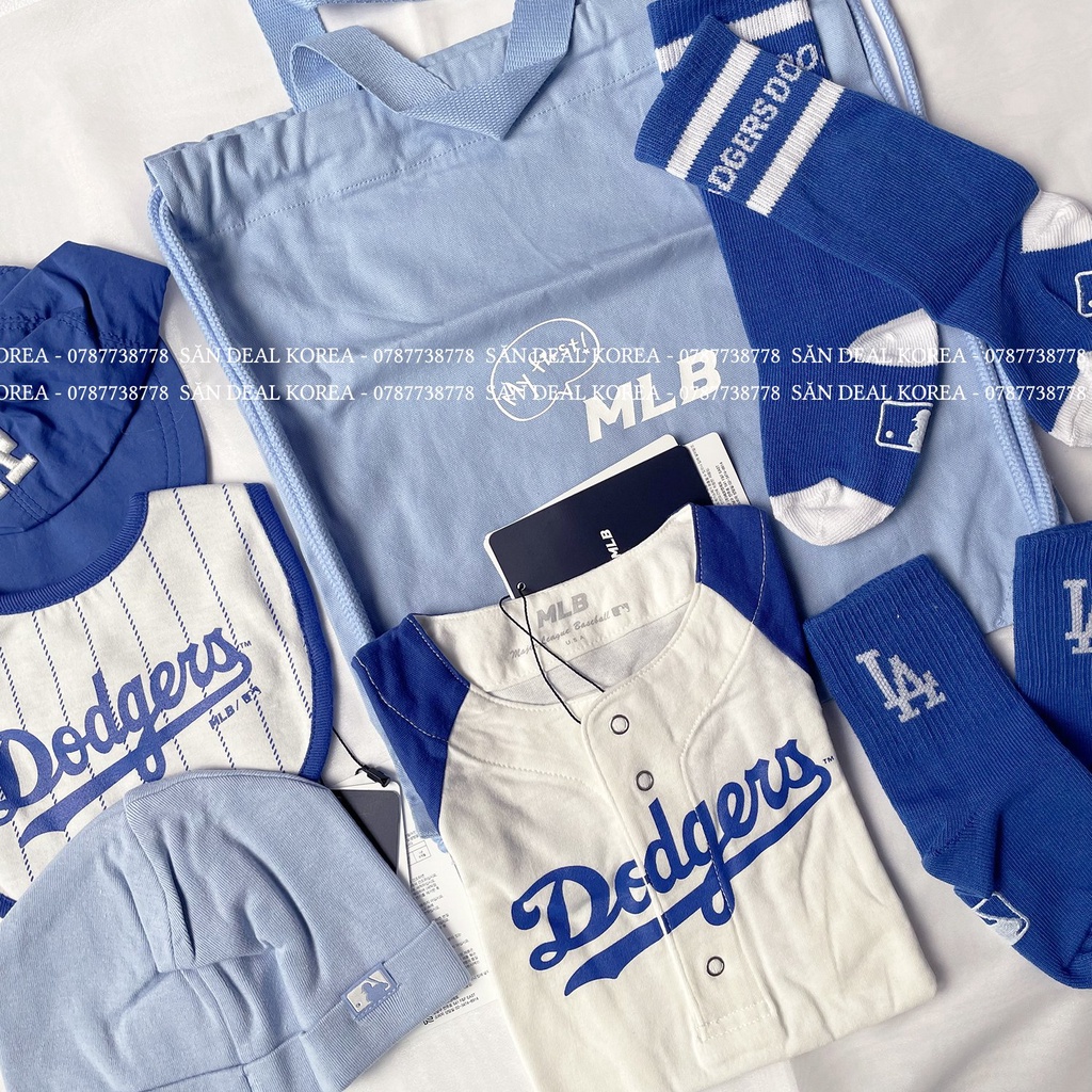 Set 6 món My first MLB bóng chày auth sz 6-12M (bill duty)