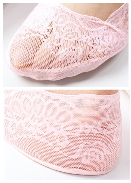 ZT5351 Tất ren chất cotton kháng khuẩn