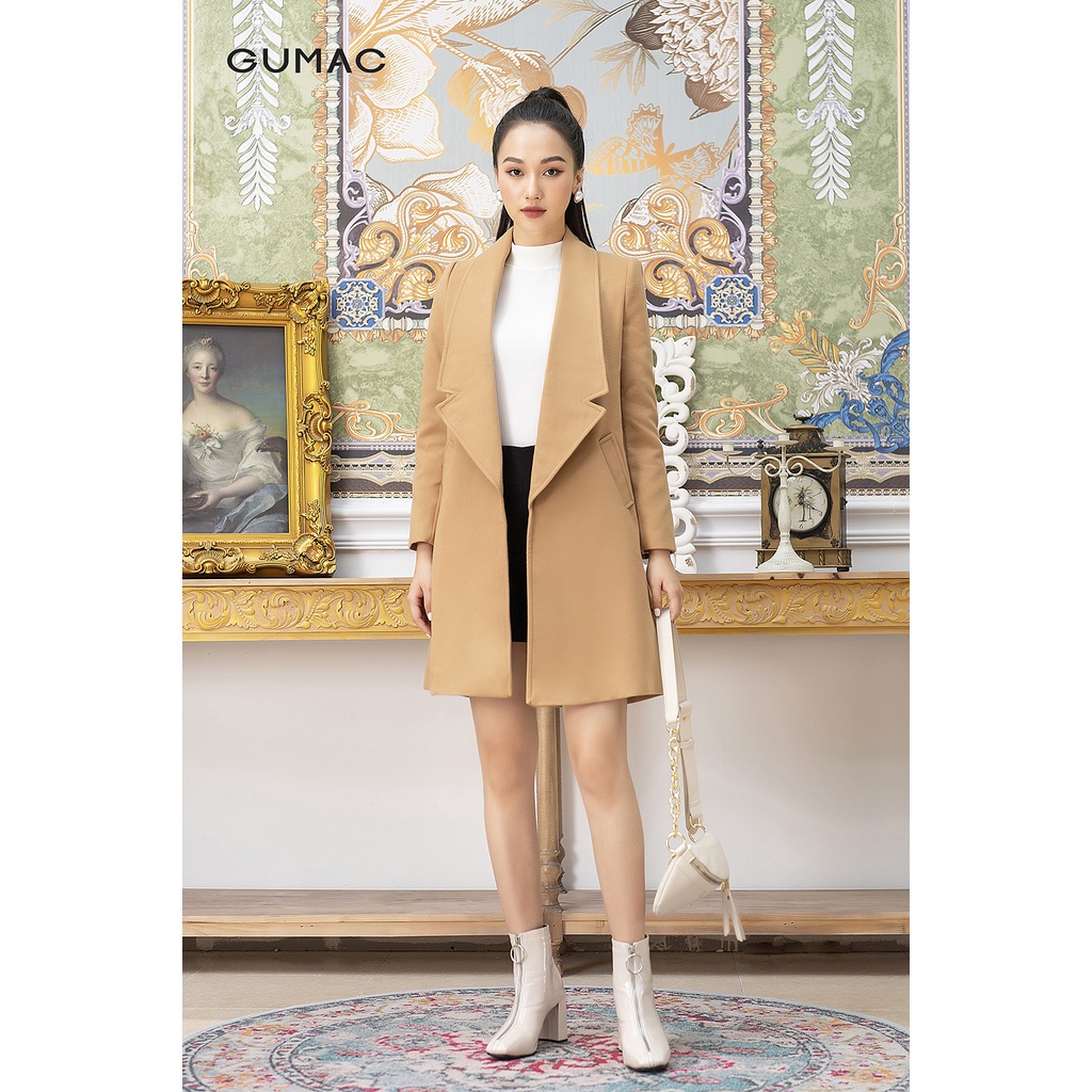 Áo khoác dạ dáng dài AA12270 GUMAC