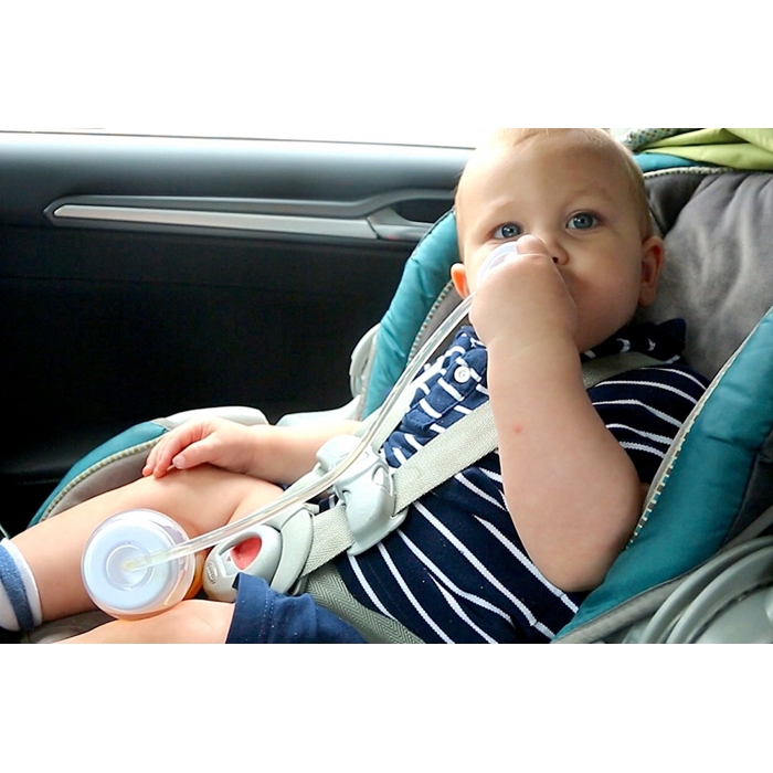 Bình hút sữa rảnh tay Baby Lops