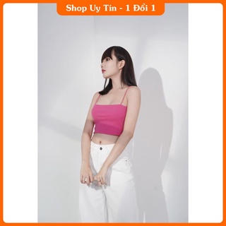 [HOT] Áo Croptop 2 Dây Sợi Bún A5199