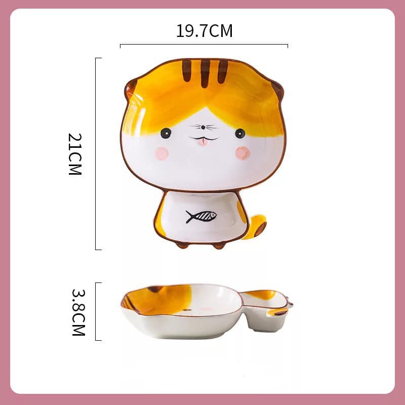 Bát Sứ HÌNH THÚChén Sứ, decor trang trí bếp ngỗ nghĩnh đáng yêu S109