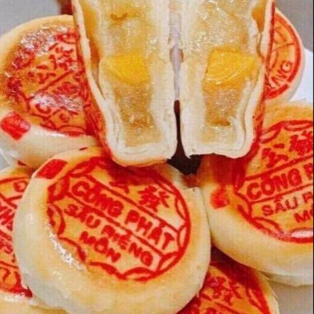 10 cái bánh pía mini Công Phát có trứng