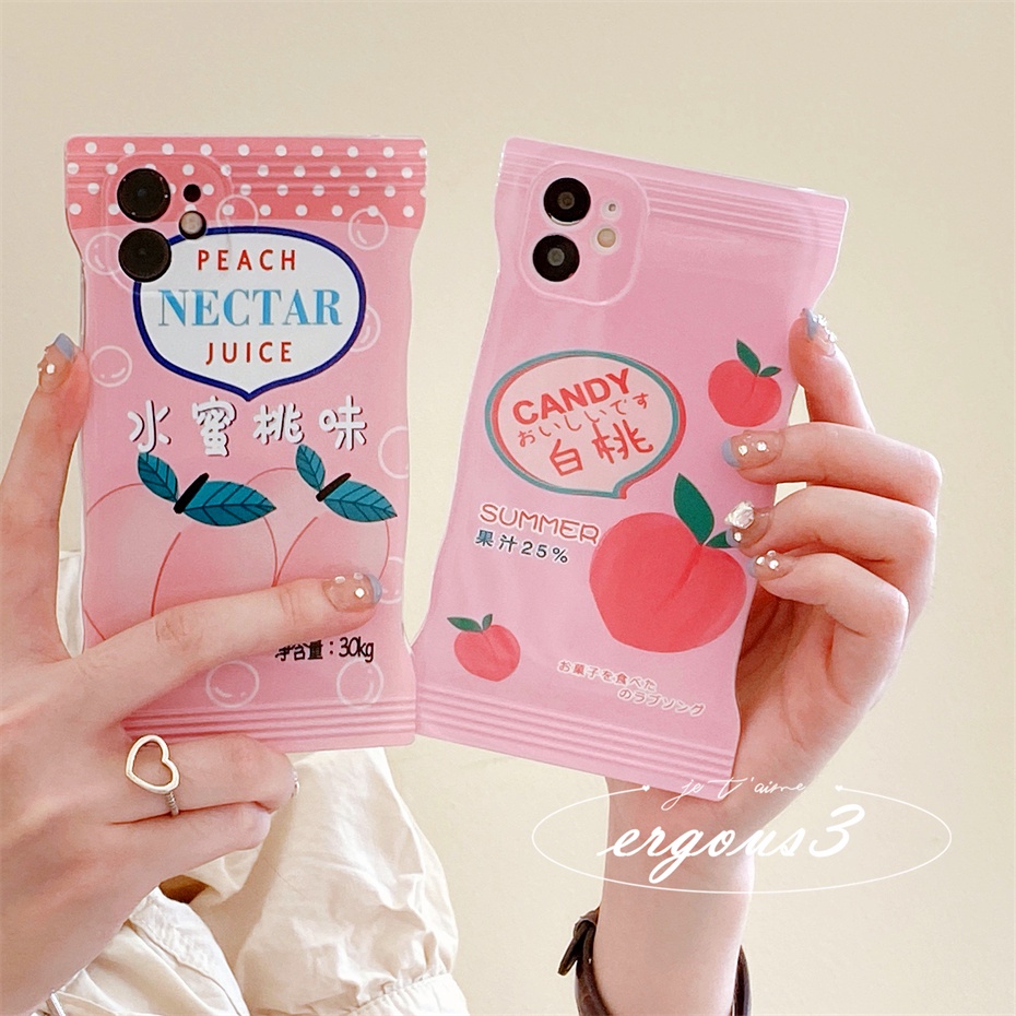 Ốp Điện Thoại Mềm Họa Tiết Nước Ép Cho iPhone 14 13 12 11 Pro Max 7 8 6 6s Plus X Xs Max SE 2020 Xr