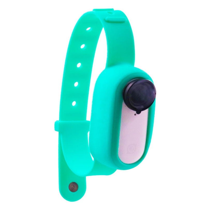 Ốp Điện Thoại Silicon Cao Su Kèm Dây Đeo Tay Có Thể Điều Chỉnh Cho Máy Ảnh Thể Thao 360 GO2