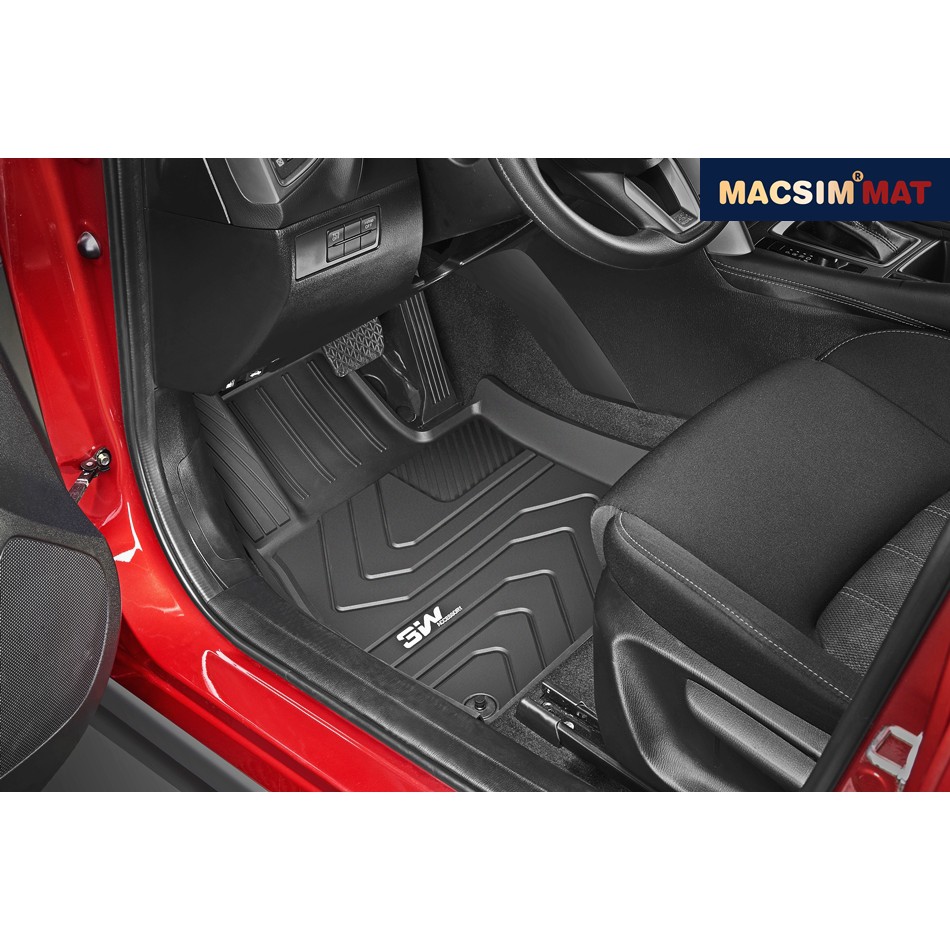 Thảm lót sàn MAZDA 3 (2019- đến nay nhãn hiệu Macsim 3W - chất liệu nhựa TPE đúc khuôn cao cấp - màu đen | BigBuy360 - bigbuy360.vn