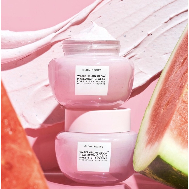Mặt nạ đất sét dưa hấu Glow Recipe Watermelon Glow Hyaluronic Clay Mask
