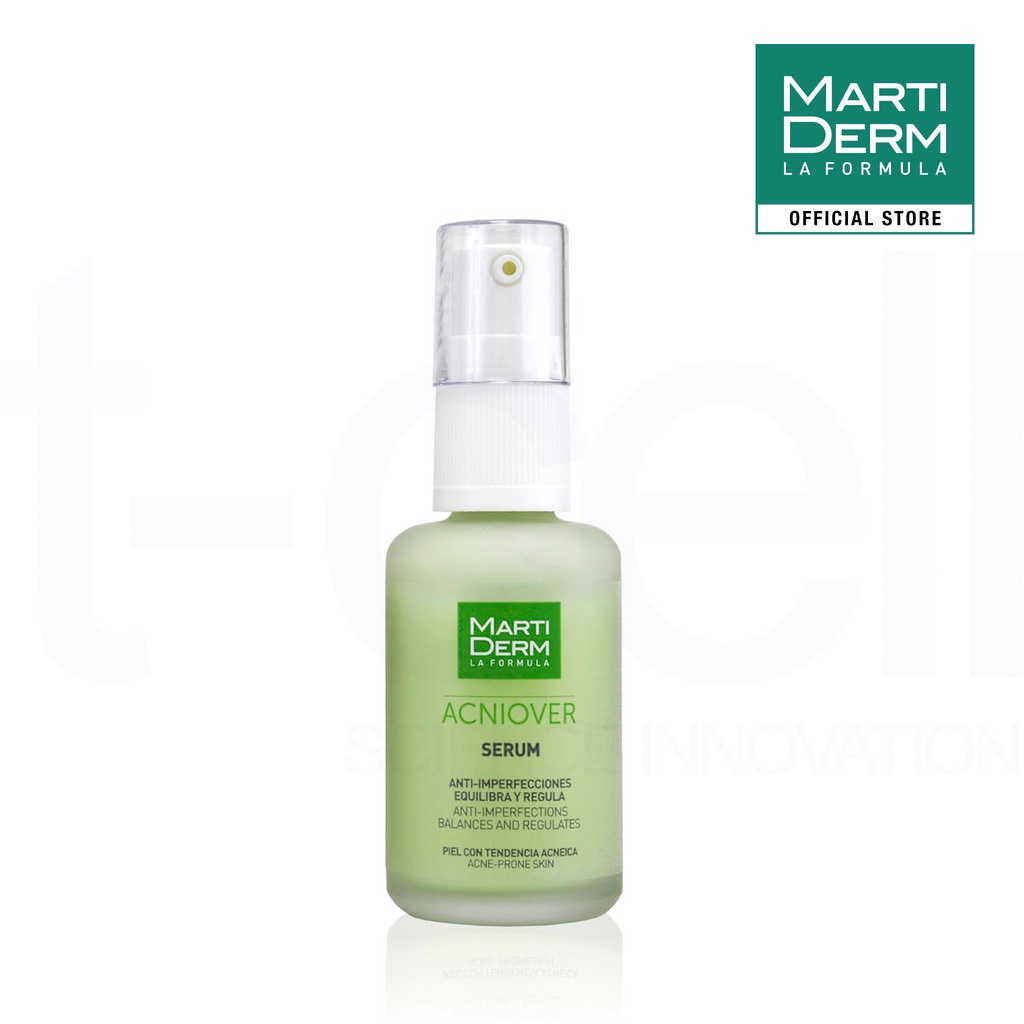 Tinh chất giảm mụn & kiểm soát nhờn - MartiDerm Acniover Serum (30ml)