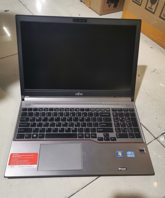 Laptop Fujitsu LifeBook E753 core i5, 8gb ram, ssd 128gb, 15.6inch full HD IPS nhập khẩu Nhật Bản