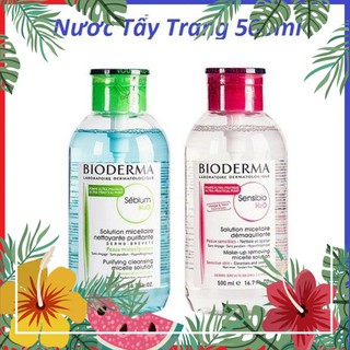 Tẩy trang bioderma ✨freeship✨làm sạch da 500ml