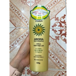 Dầu gội Prunus Aroma Mild Shampoo dành cho chó mèo