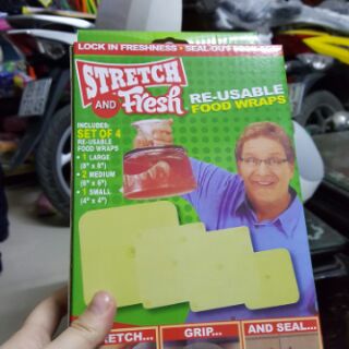 Màng bọc thực phẩm silicone Strechfresh