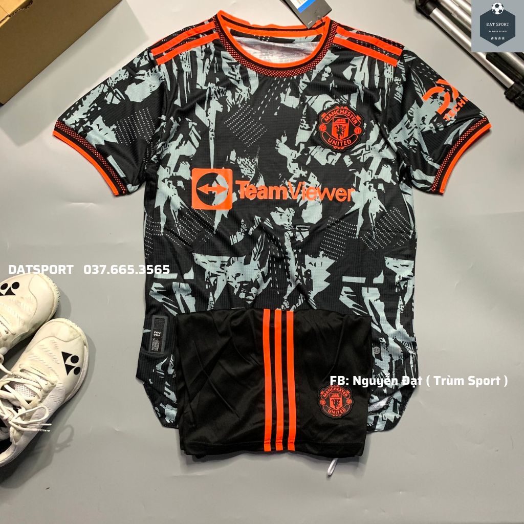 Áo Bóng Đá Mu 2021/22⚡Freeship⚡Bộ Quần Áo Bóng Đá CLB Manchester United. Hàng Gai Thái chất sịn