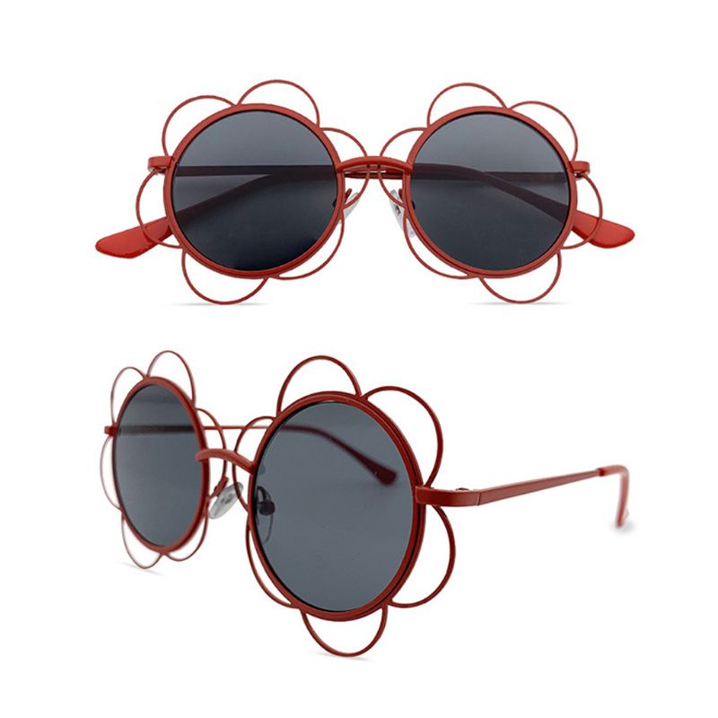 Kính Mát Phân Cực Hình Bông Hoa Xinh Xắn Cho Bé