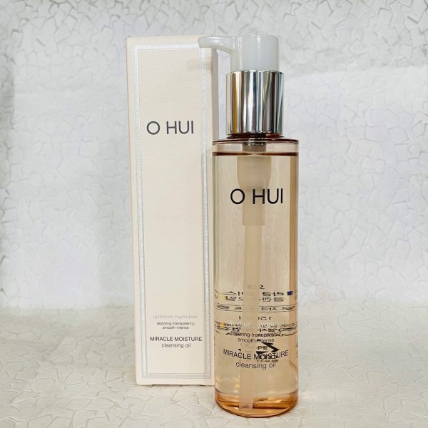 Dầu Tẩy Trang O HUI Miracle Moisture Cleansing Oil 150ml Giúp Tẩy Sạch Lớp Trang Điểm Và Tế Bào Chết Phục Hồi Làn Da