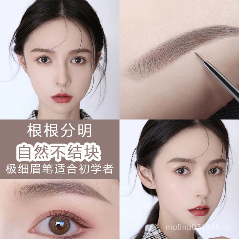 Bút Chì Kẻ Lông Mày Tự Nhiên Không Thấm Nước Và Mồ Hôi Lâu Trôi Cho Người Mới Bắt Đầu