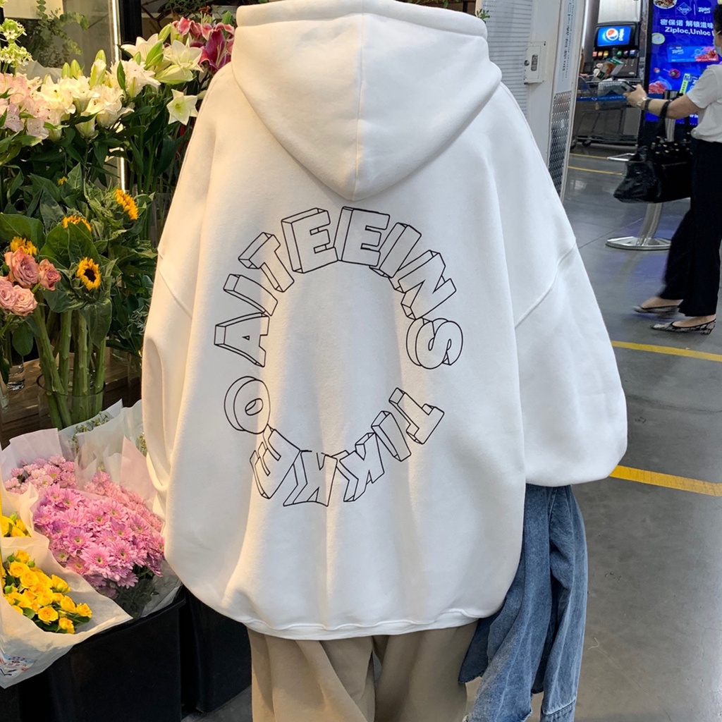 Áo Nỉ Hoodie Màu Nam Nữ Ulzzang CHất nỉ ngoại mềm mịn