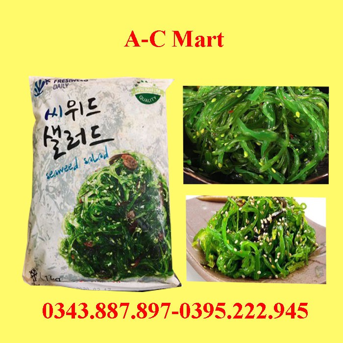 GIẢM GIÁ SỐC RONG BIỂN TƯƠI LÀM SALAD 1KG/GÓI (SHOP XIN PHÉP CHỈ SHIP Ở HÀ NỘI)