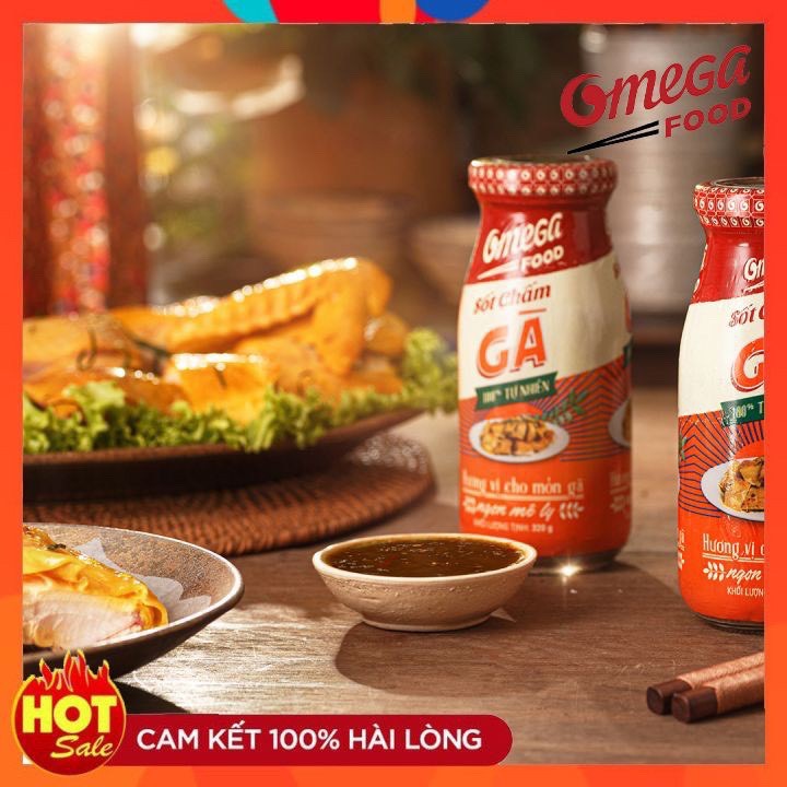 SỐT CHẤM THỊT GÀ NƯỚNG GÀ LUỘC THƯƠNG HIỆU OMEGA FOOD 320gam